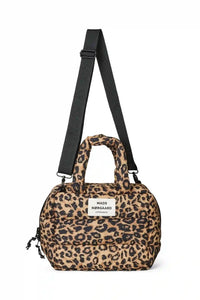 Mads Norgaard Light Ripstop Boxy AOP Bag - Leopard