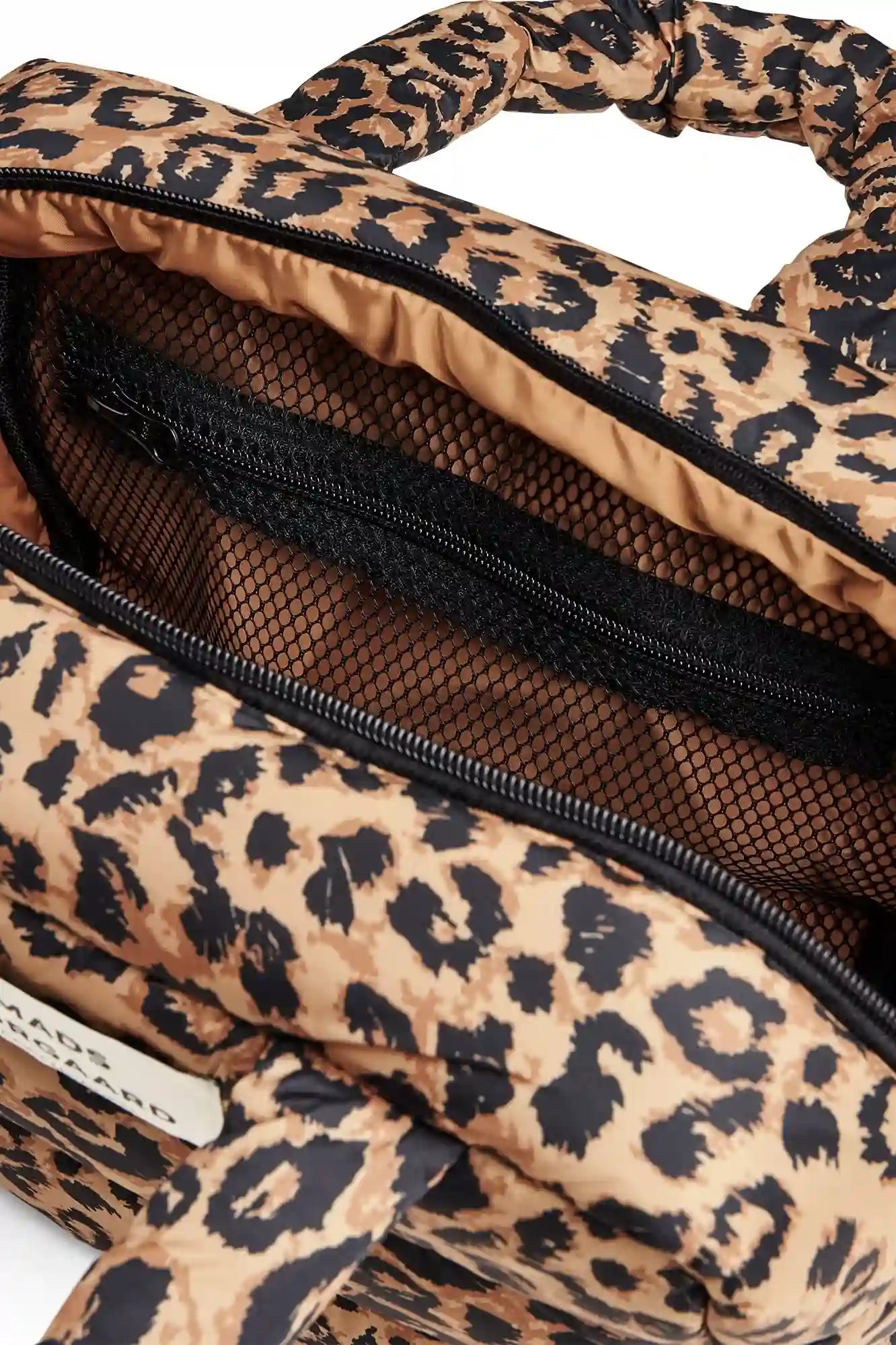 Mads Norgaard Light Ripstop Boxy AOP Bag - Leopard