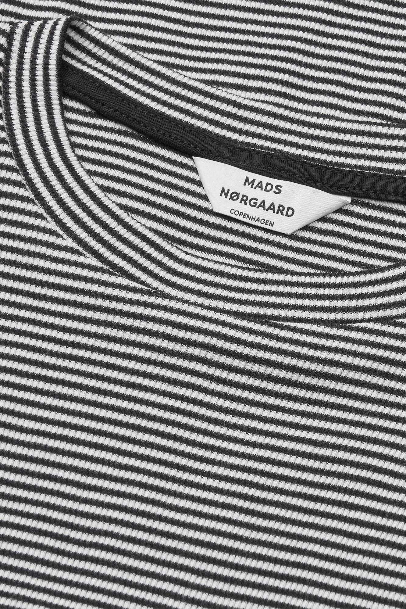 Mads Norgaard Tuba Tee - Black/Vanilla