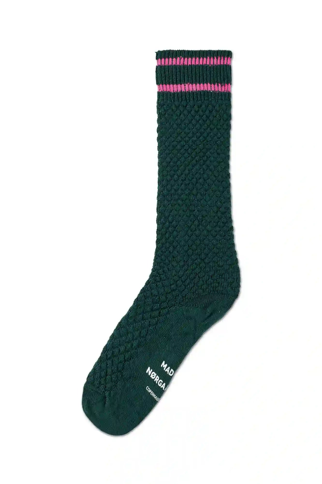 Mads Norgaard Woollen Bubble Socks - Green Gables