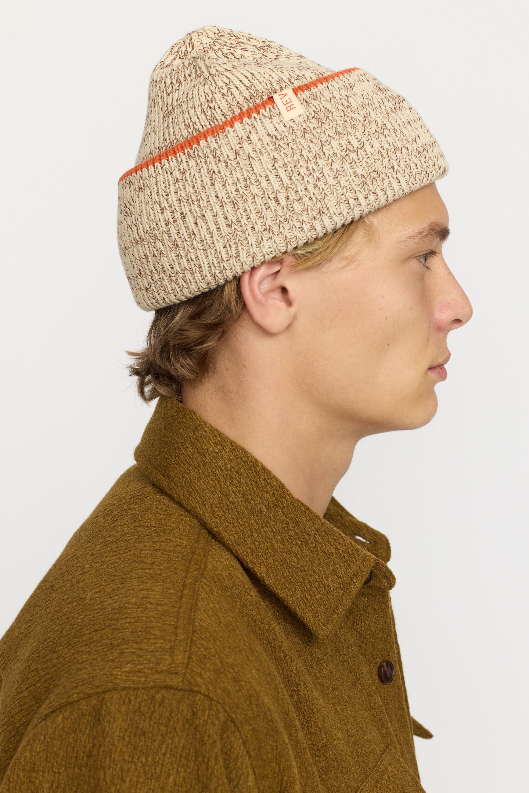 Revolution Big Fold Up Beanie - Off White