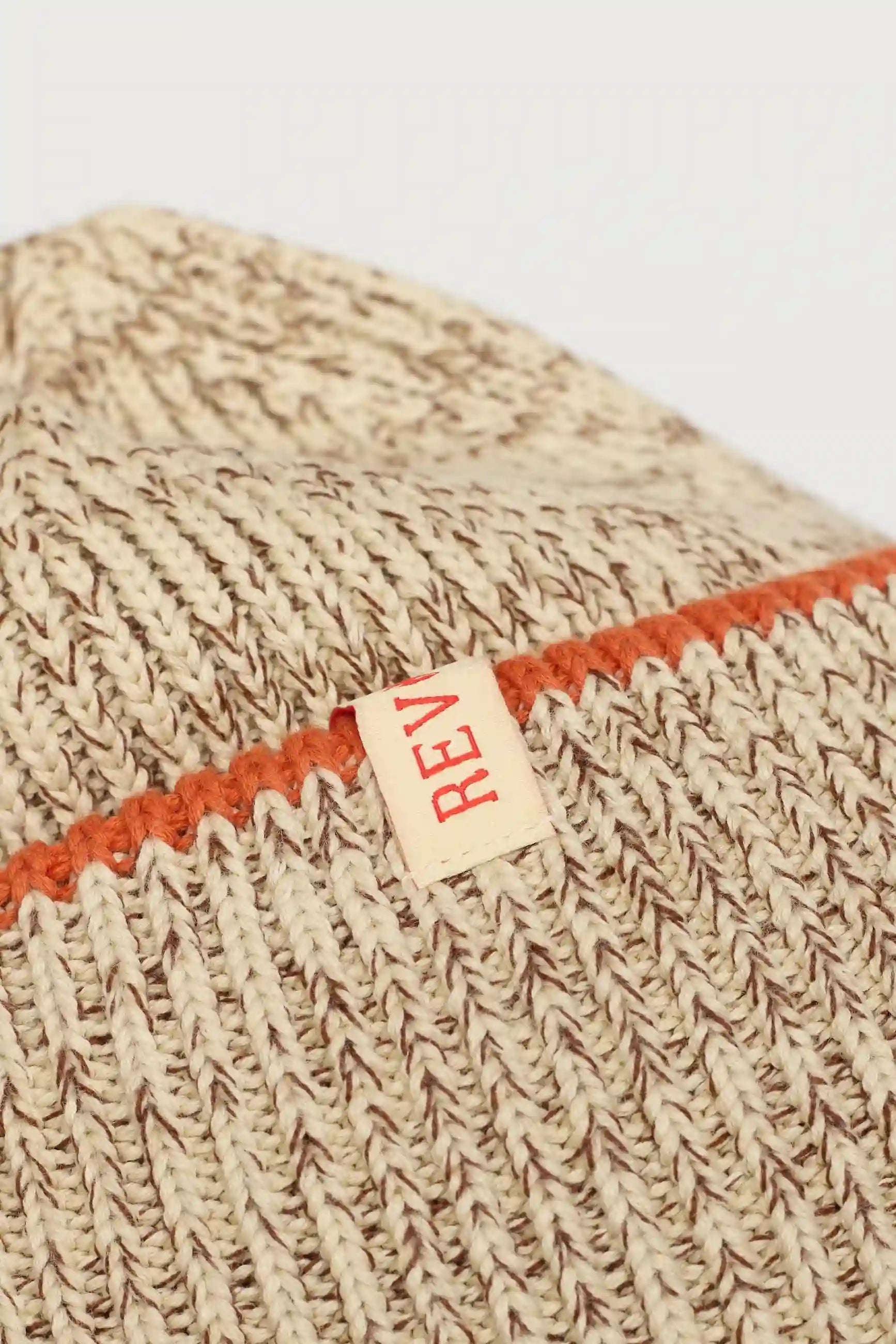 Revolution Big Fold Up Beanie - Off White