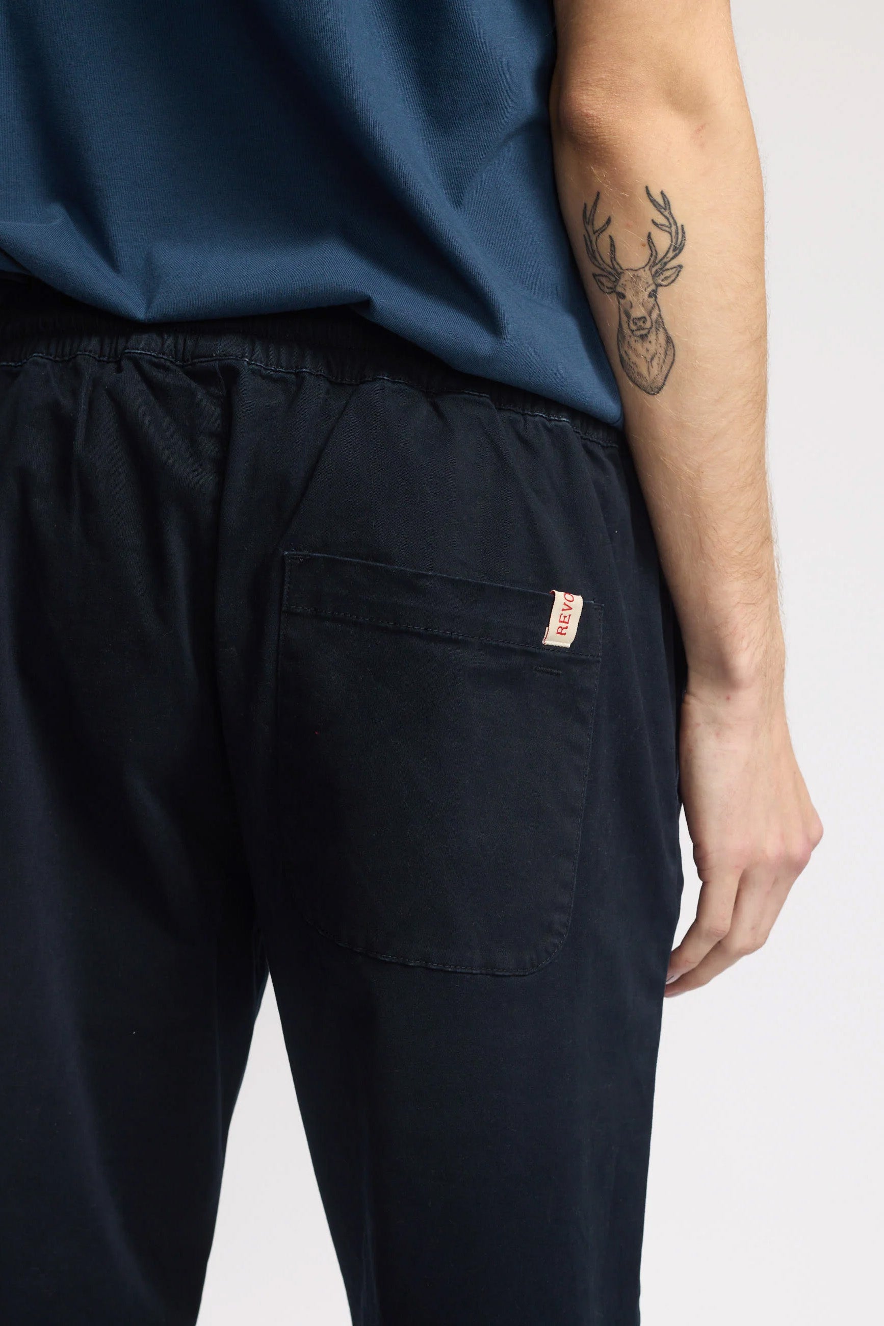 Revolution Casual Trousers - Navy