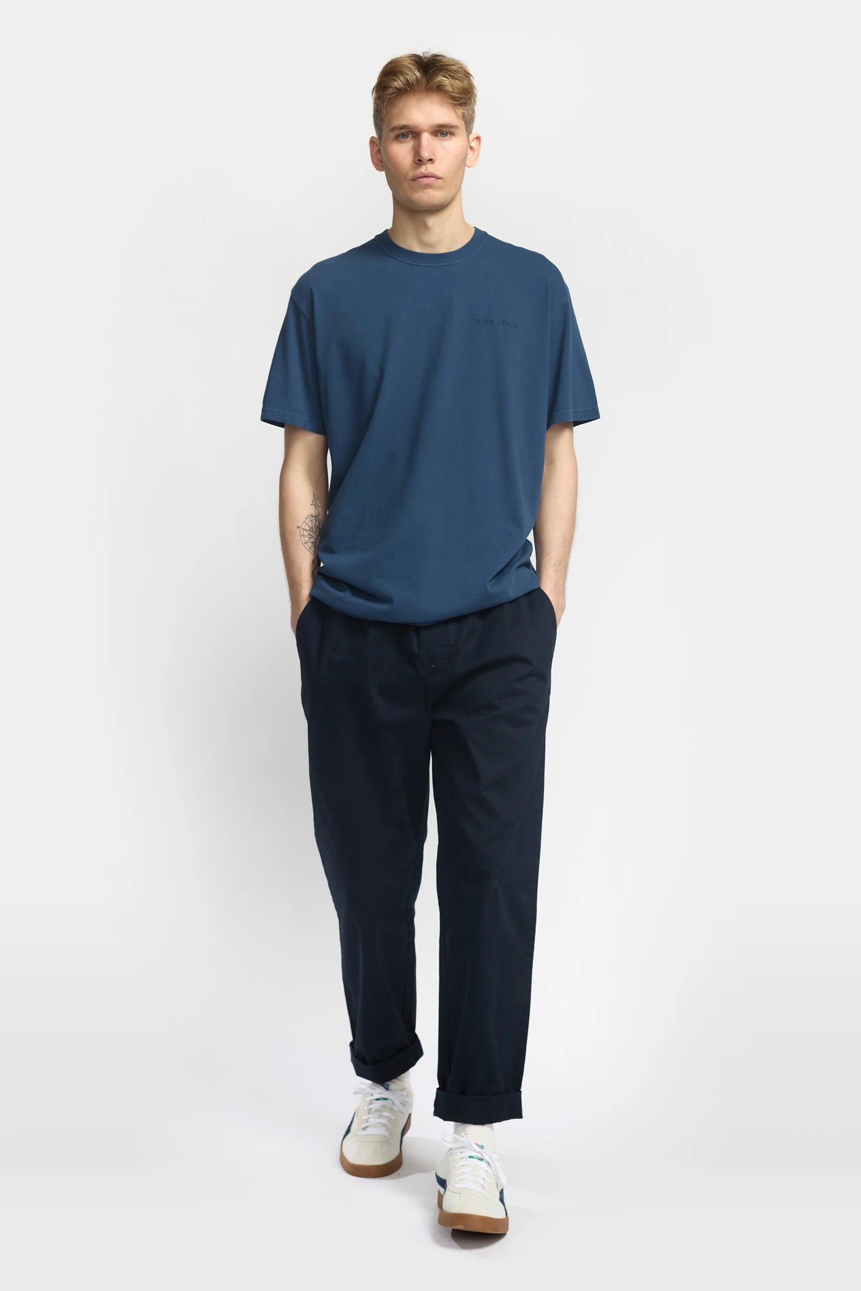 Revolution Casual Trousers - Navy