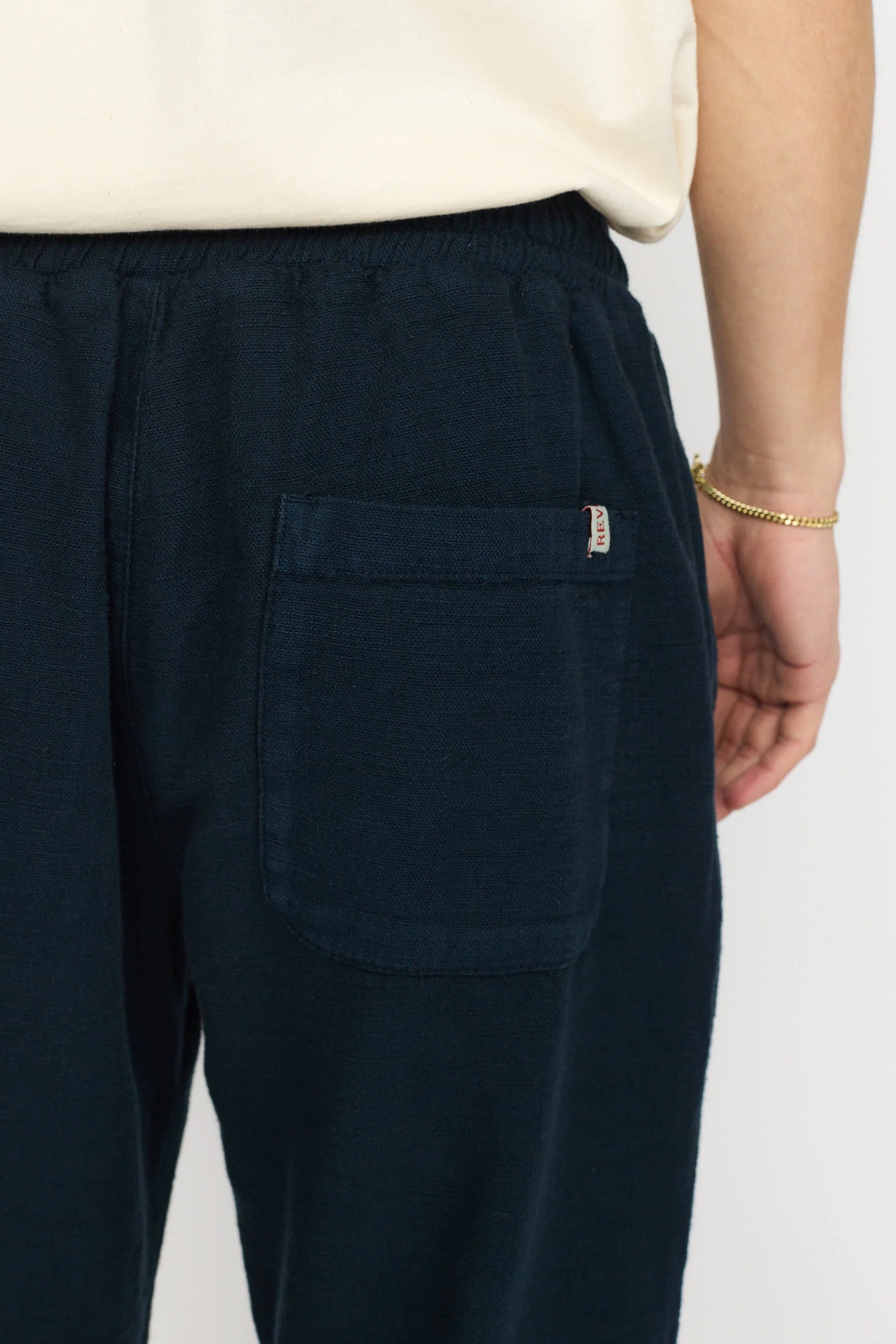 Revolution Casual Trousers - Light Weight Navy