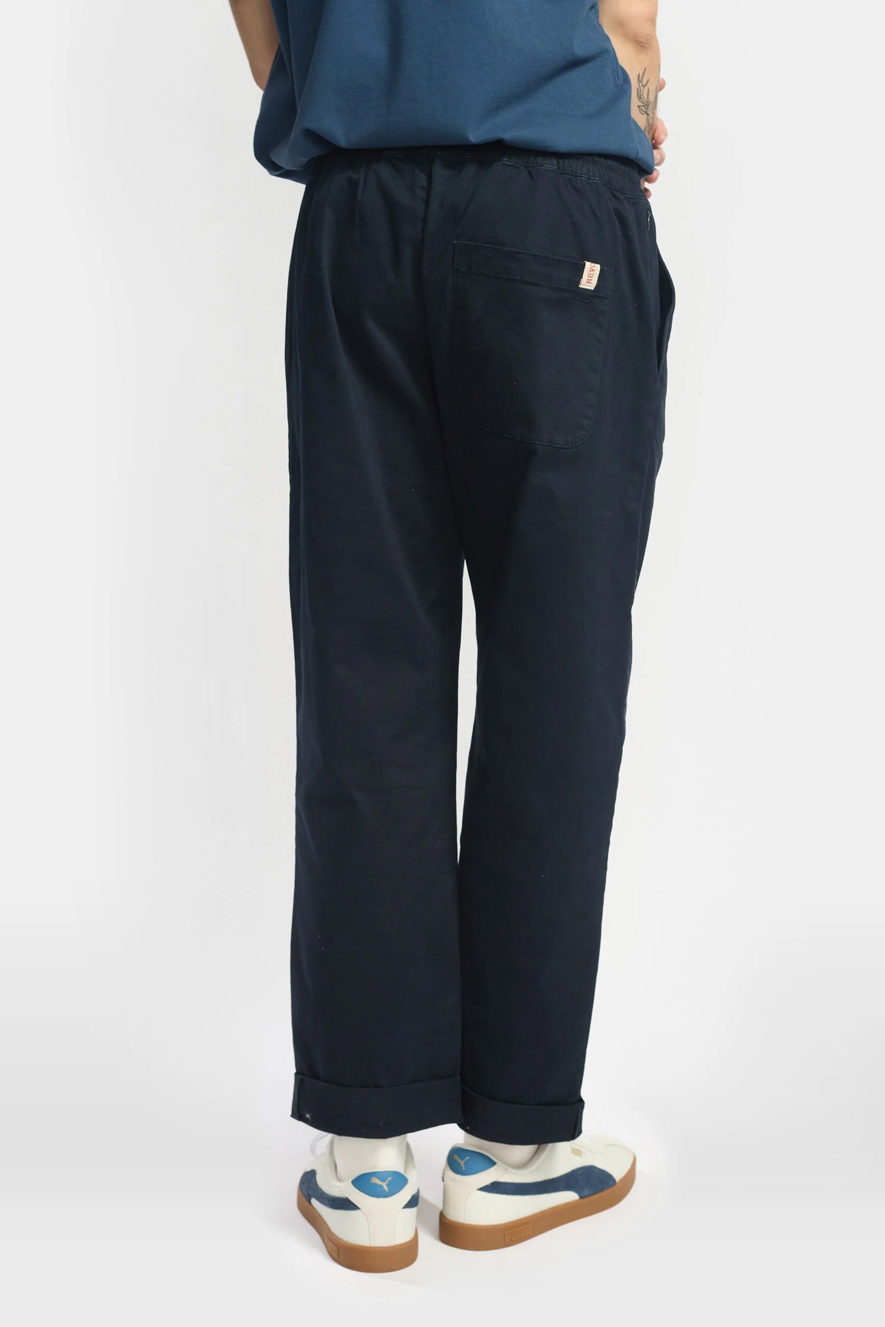 Revolution Casual Trousers - Navy