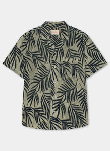 Revolution Terry Cuban Shirt - Off White