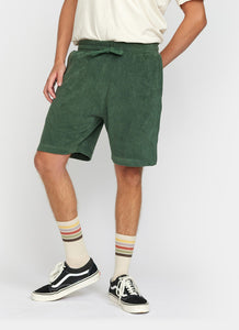 Revolution Terry Shorts - Dustgreen