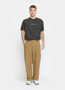 Revolution Wide Worker Trousers - Dark Khaki