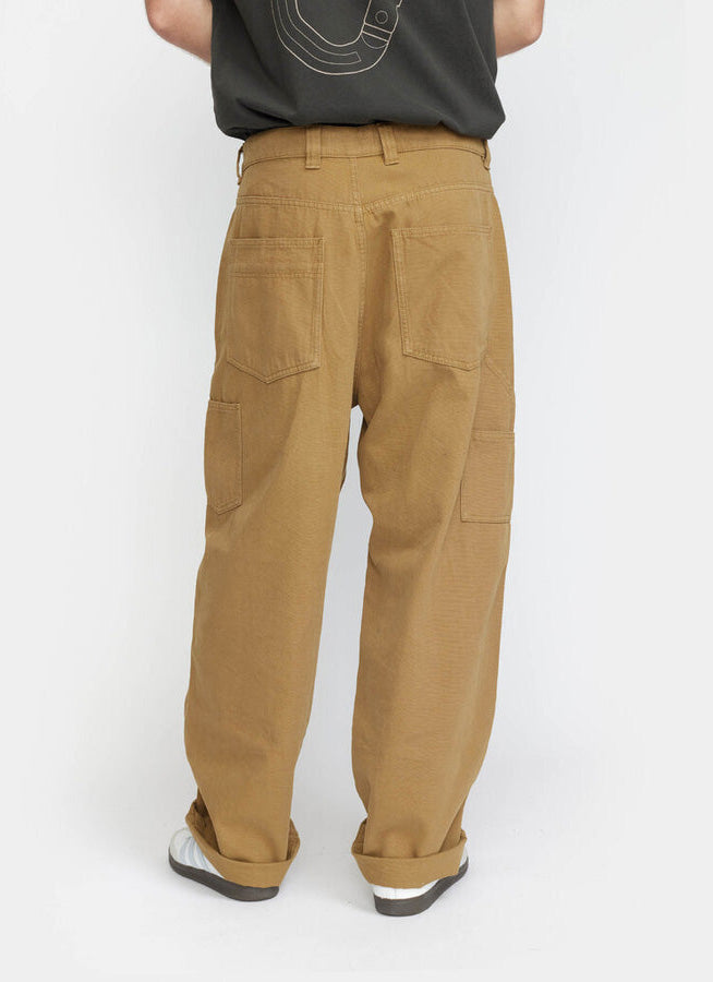 Revolution Wide Worker Trousers - Dark Khaki