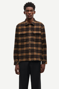 Samsoe Samsoe Sacastor X H Overshirt - Turkish Coffee