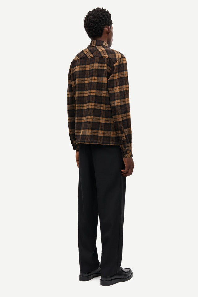 Samsoe Samsoe Sacastor X H Overshirt - Turkish Coffee