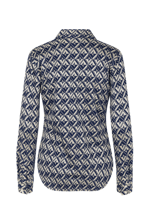 Stine Goya Sabina Shirt - Pixelated Rhombus