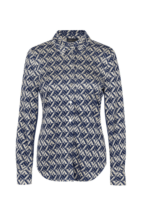 Stine Goya Sabina Shirt - Pixelated Rhombus