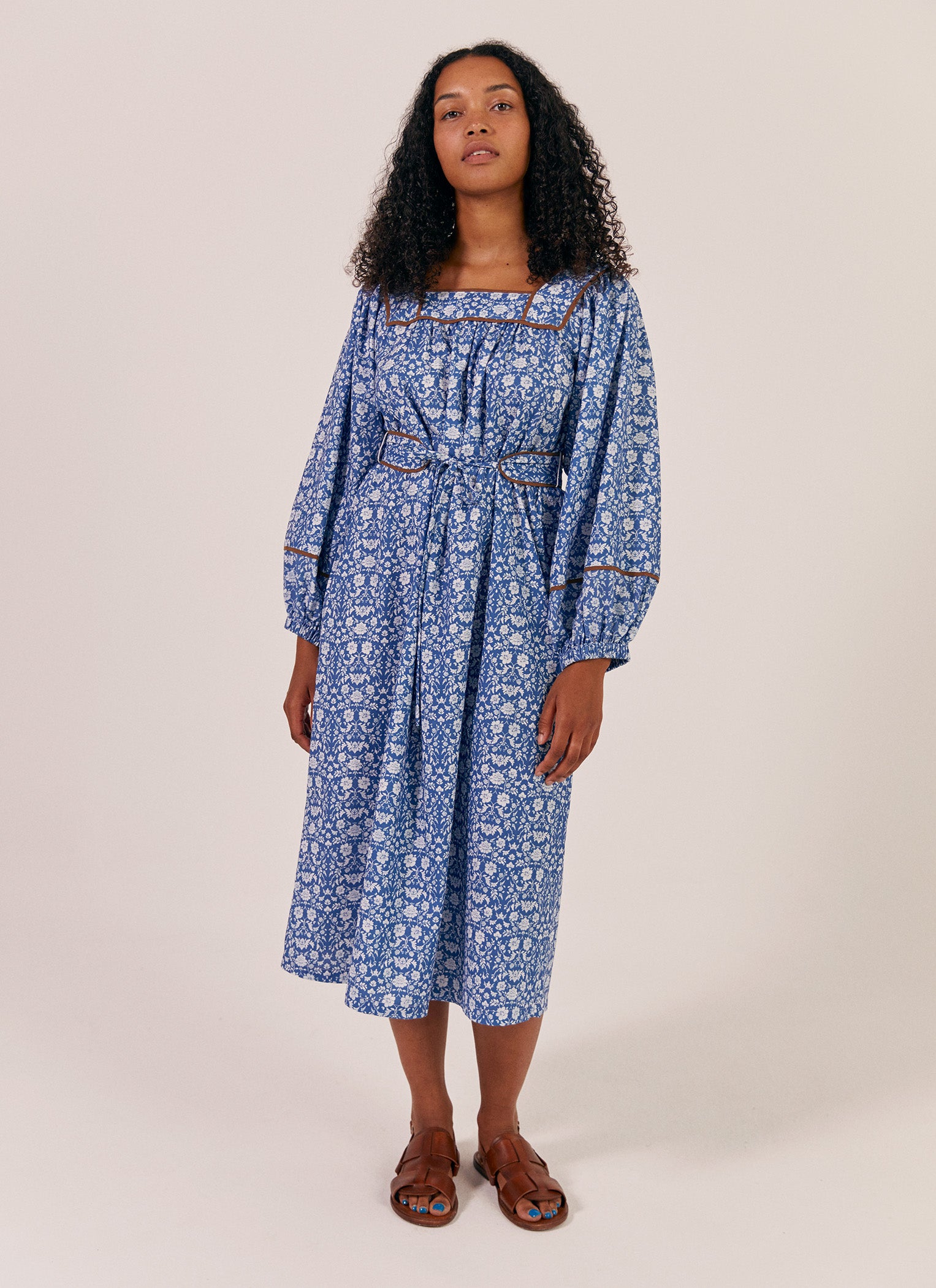 Sideline Rita Dress - Blue
