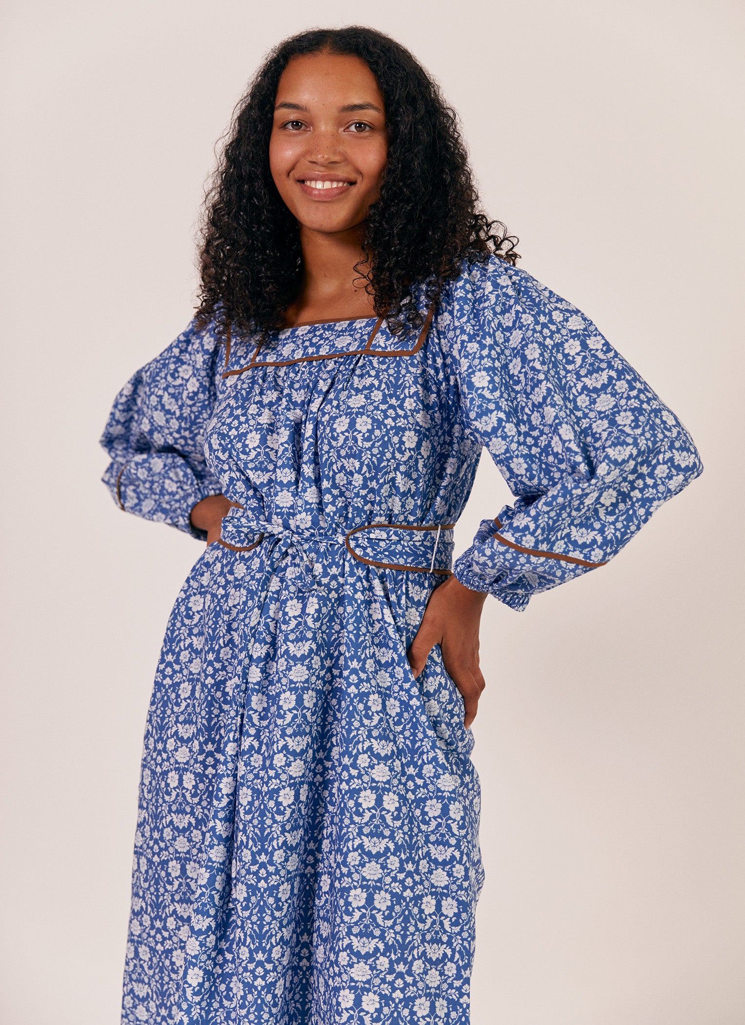 Sideline Rita Dress - Blue