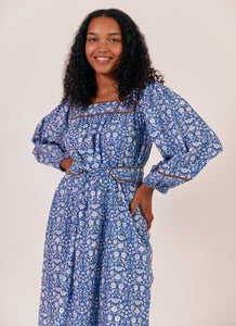 Sideline Rita Dress - Blue