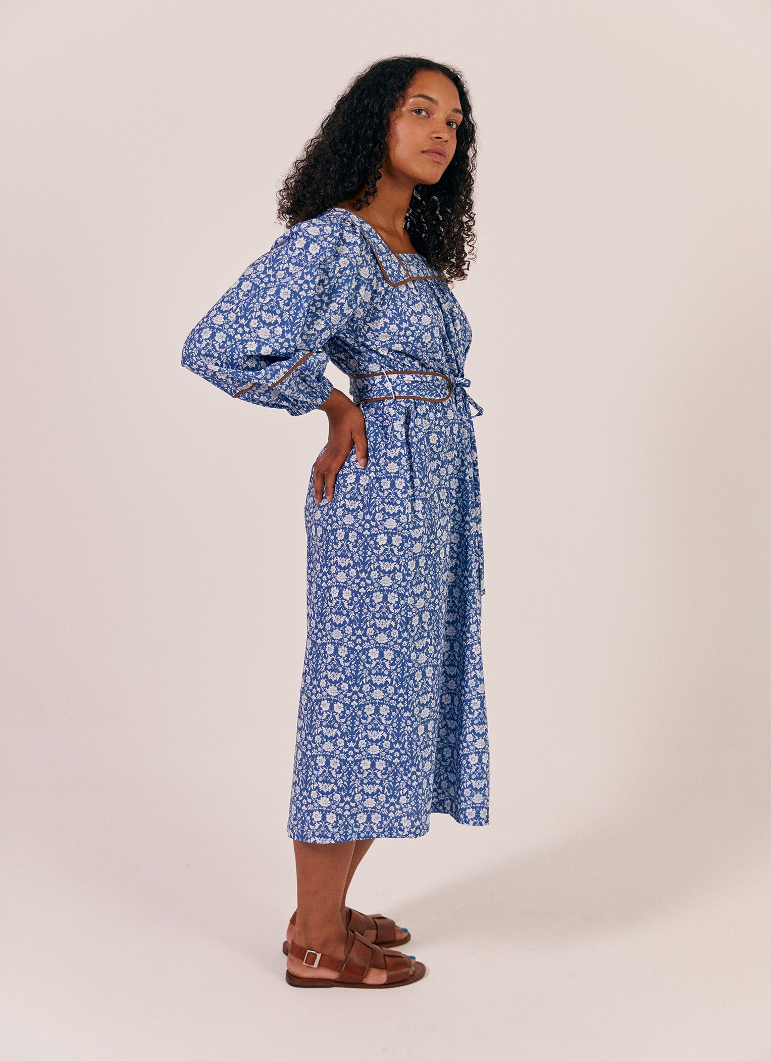 Sideline Rita Dress - Blue