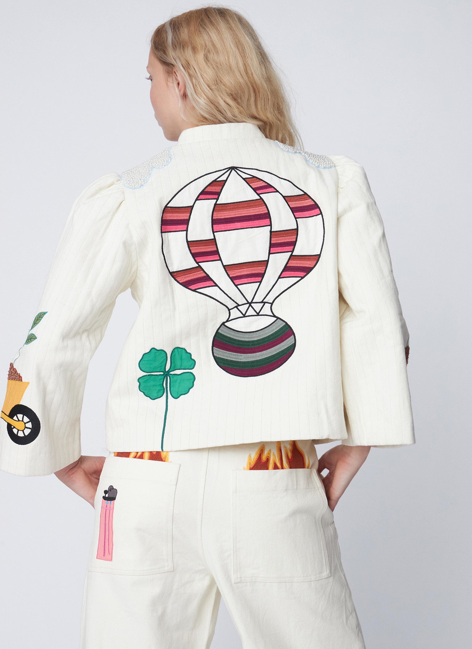 Stella Nova Patchwork Elements Cotton Jacket