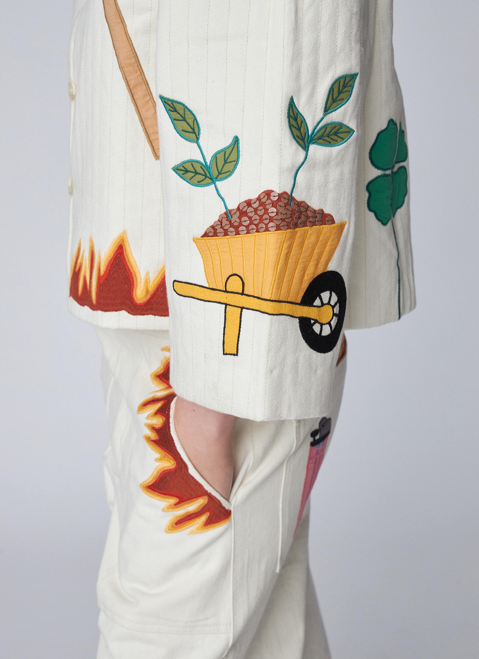 Stella Nova Patchwork Elements Cotton Jacket