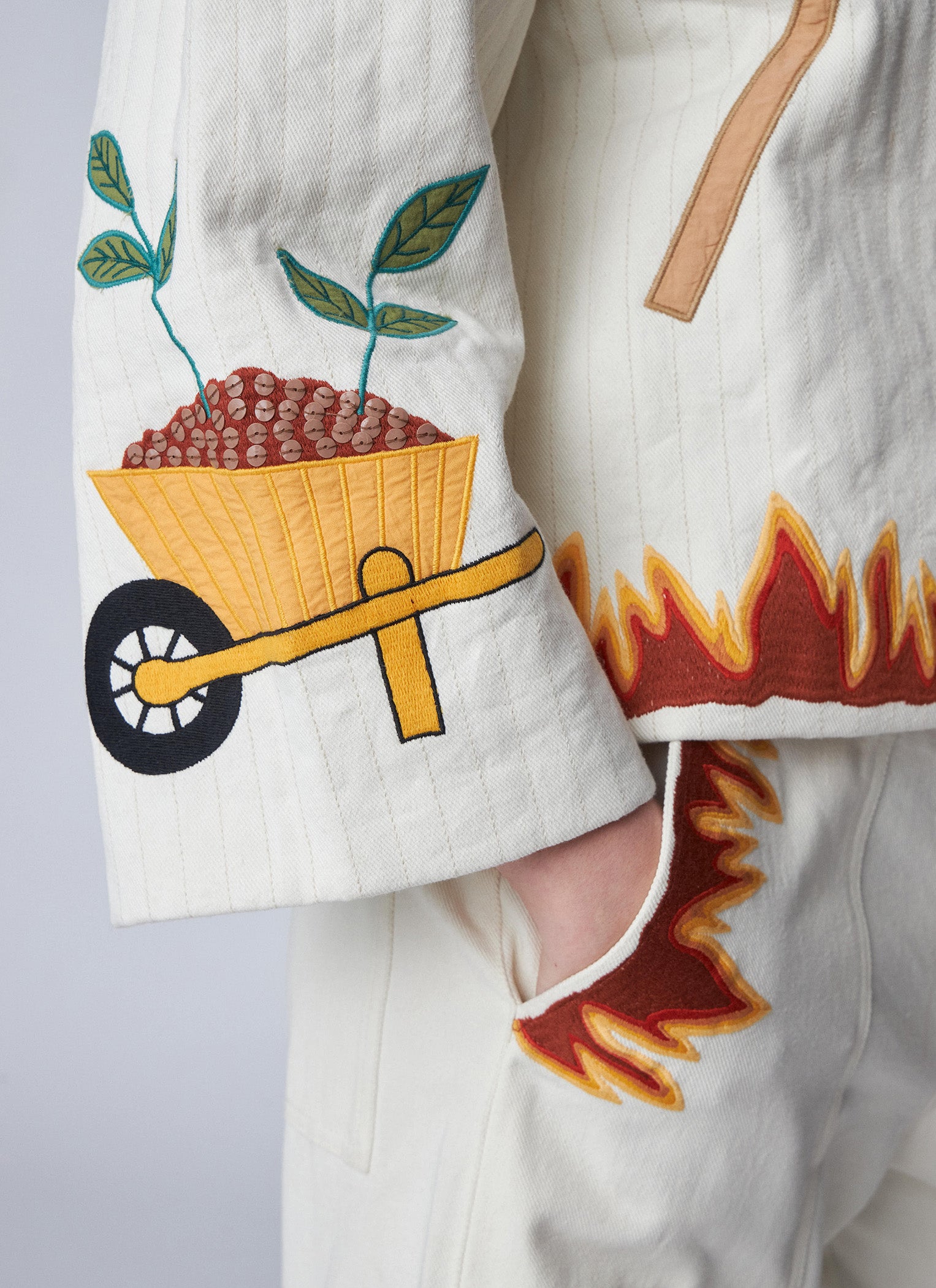 Stella Nova Patchwork Elements Cotton Jacket