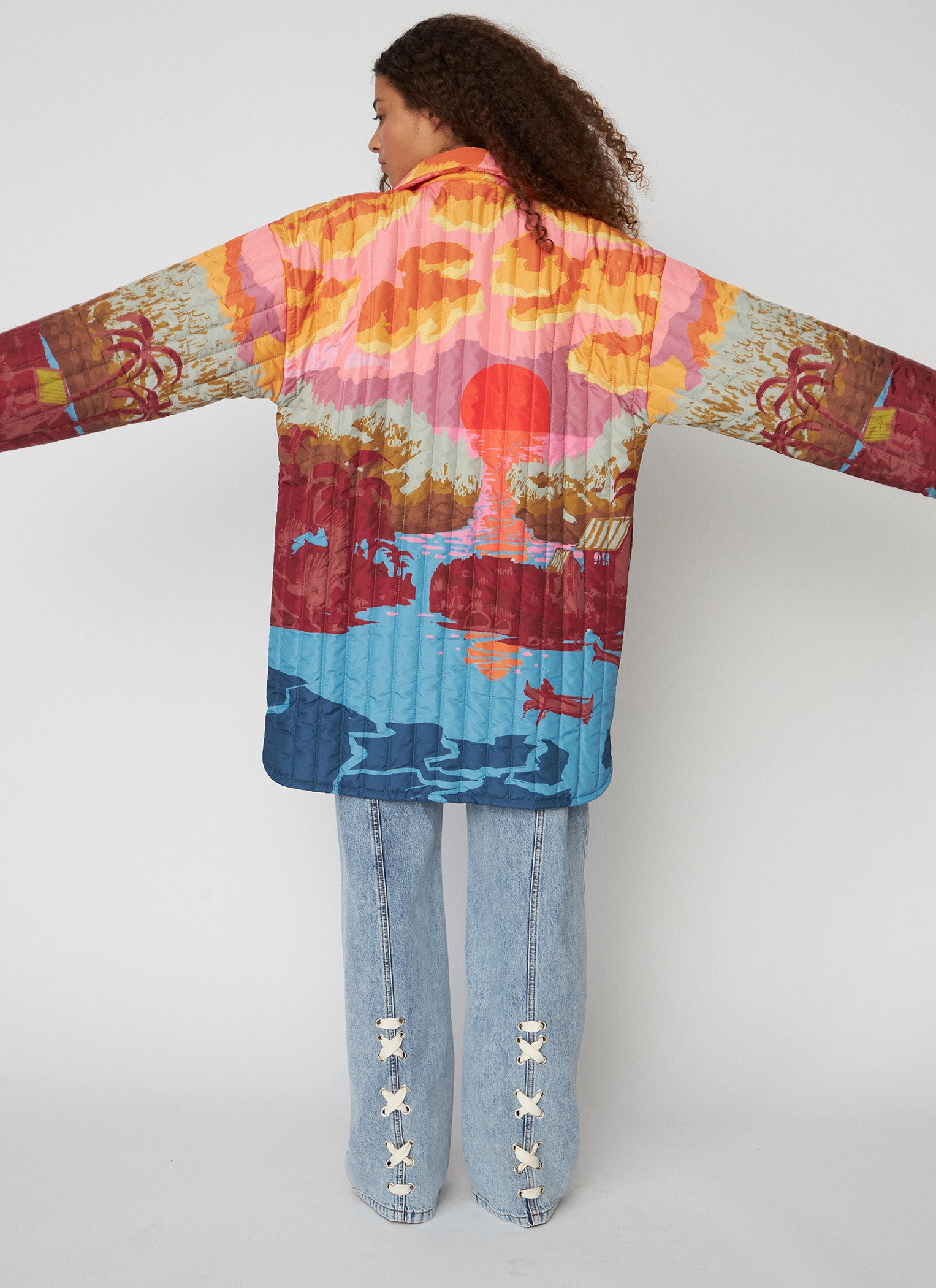 Stella Nova Quilted Landscape Coat