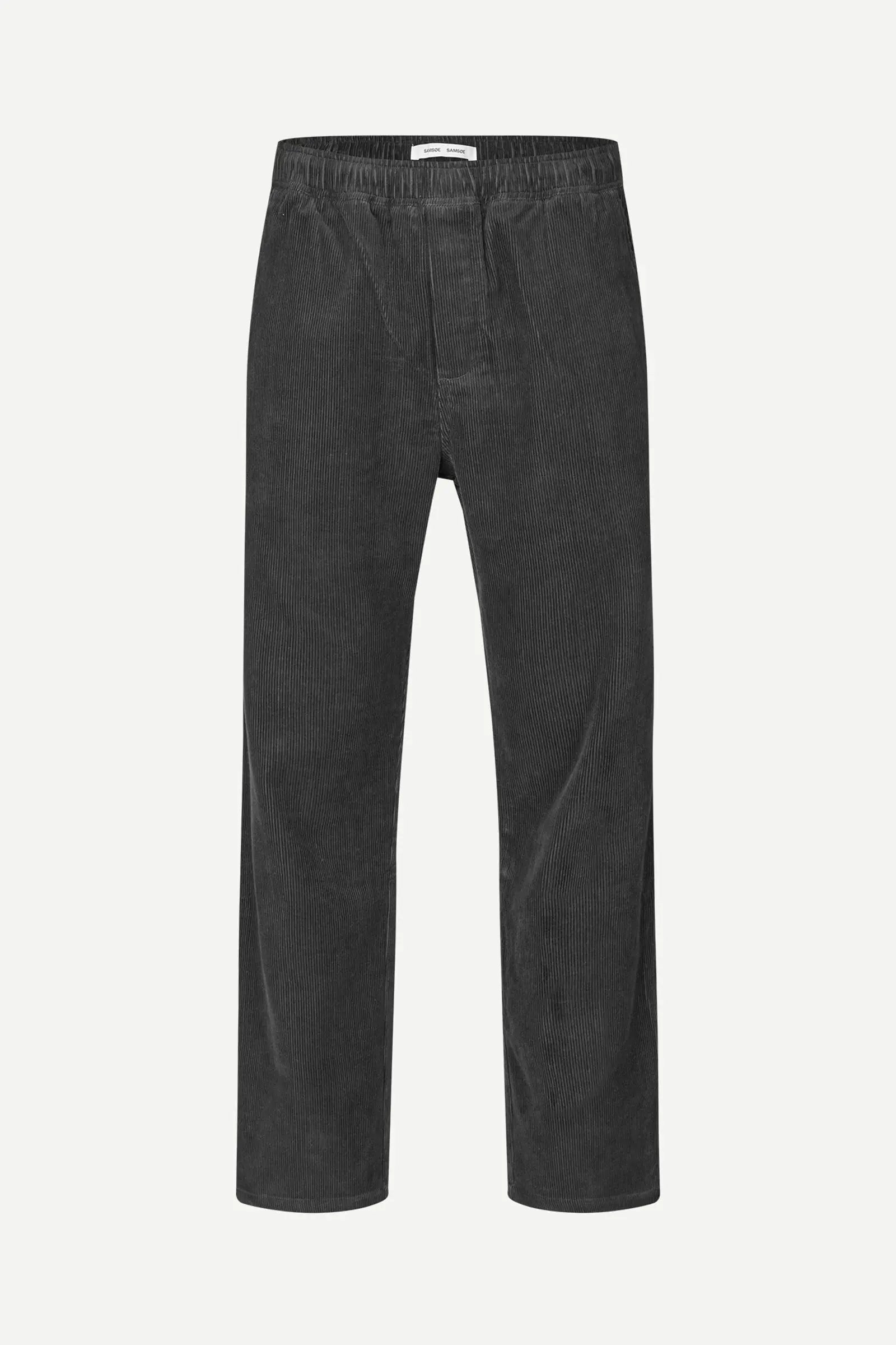 Samsoe Samsoe Jabari x Trousers - Black Oyster