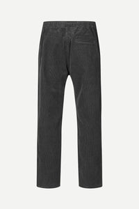 Samsoe Samsoe Jabari x Trousers - Black Oyster