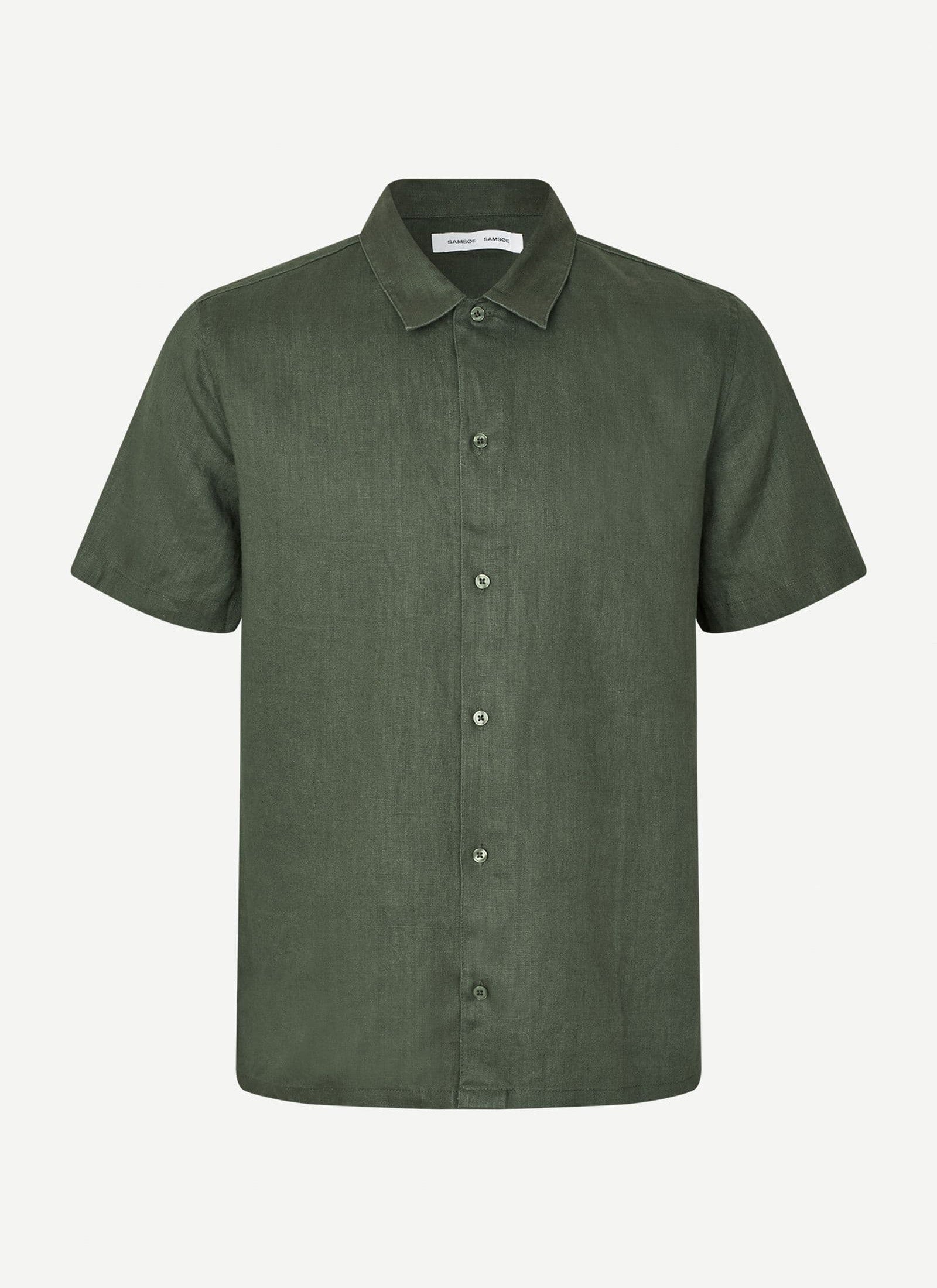 Samsoe Samsoe Saavan JX Shirt - Climbing Ivy