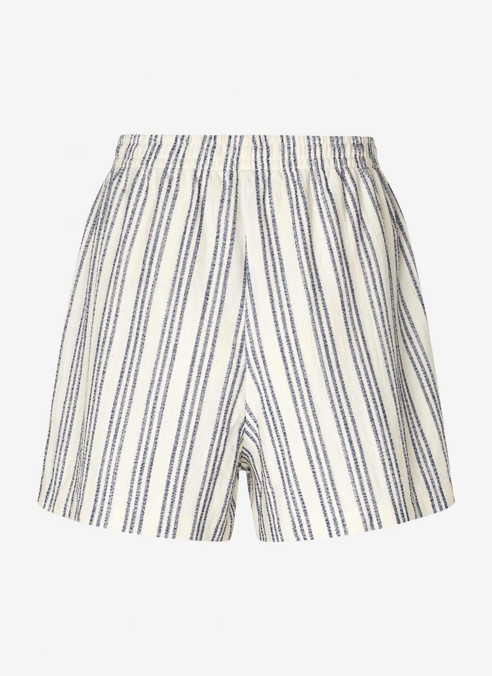Samsoe Samsoe Sakaja Shorts - Natural Jasper Stripe