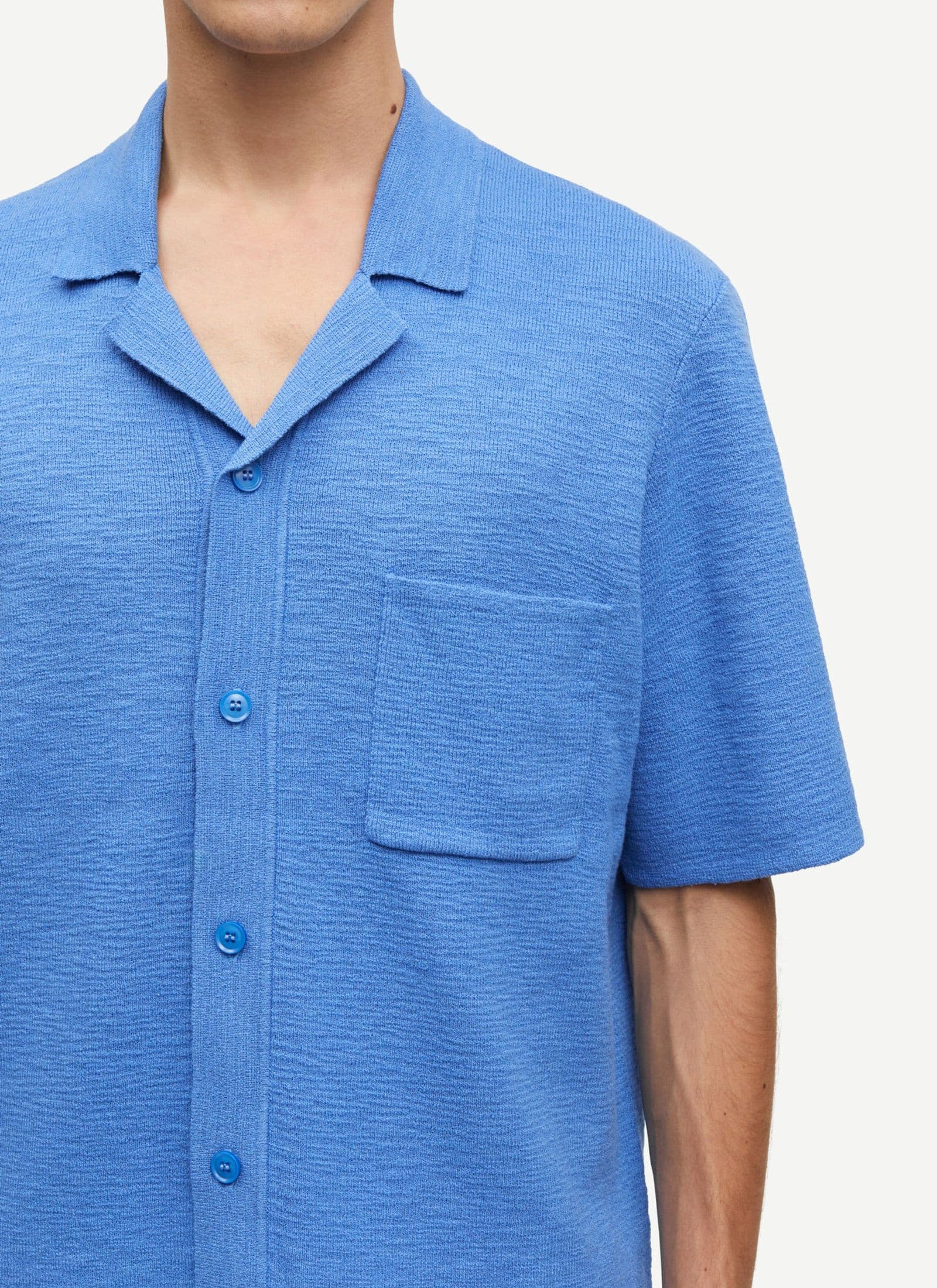Samsoe Samsoe Salarry Shirt - Blue Jasper