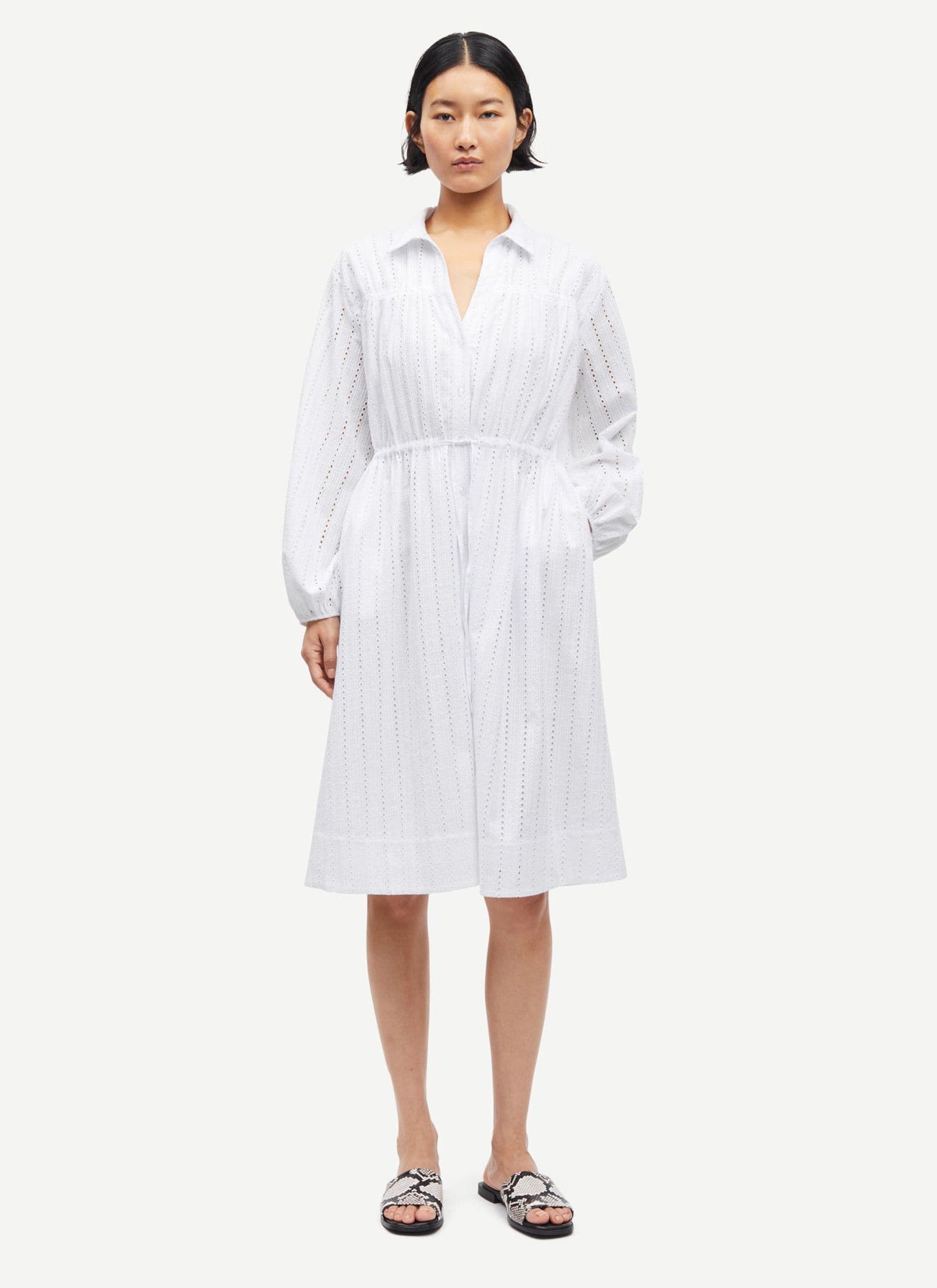 Samsoe Samsoe Samanarola Dress - White