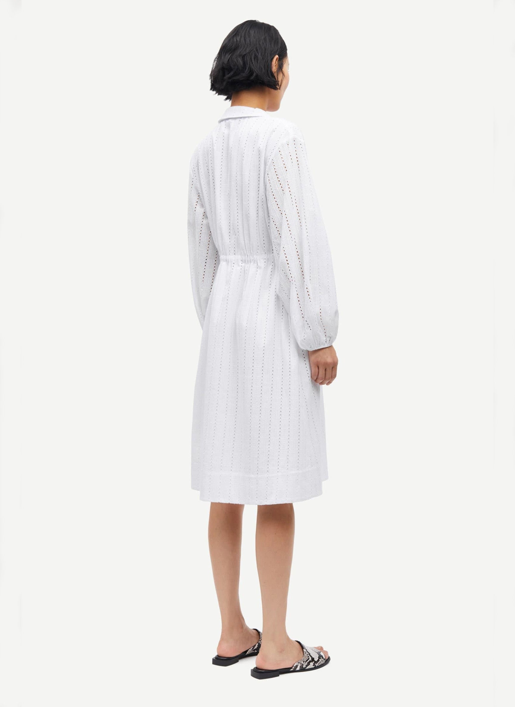 Samsoe Samsoe Samanarola Dress - White