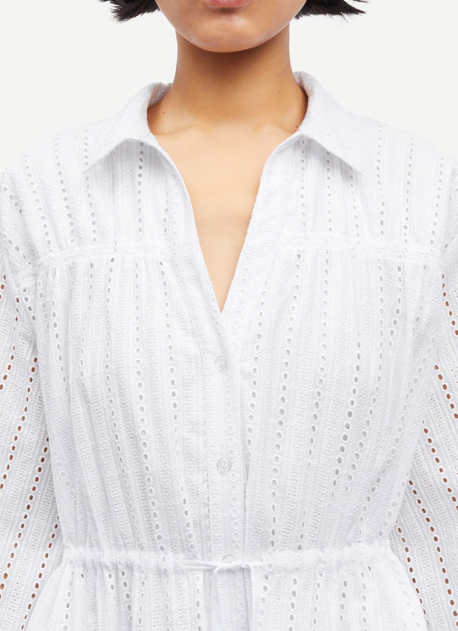 Samsoe Samsoe Samanarola Dress - White