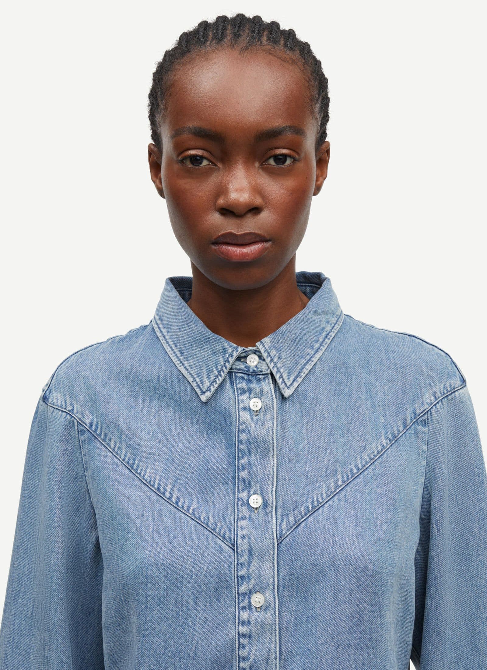 Samsoe Samsoe Samos Shirt - Denim Blue