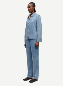 Samsoe Samsoe Samos Shirt - Denim Blue