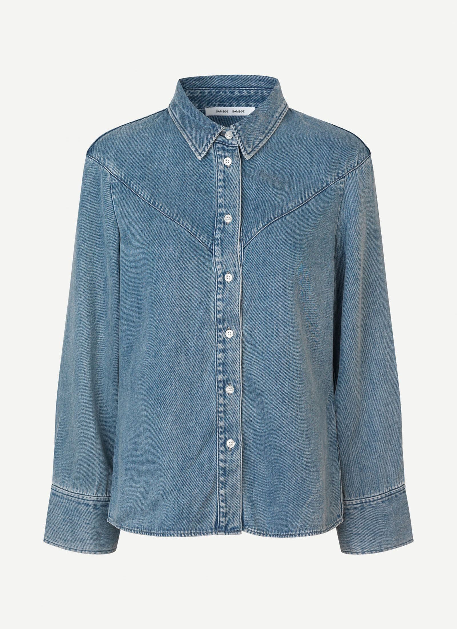 Samsoe Samsoe Samos Shirt - Denim Blue