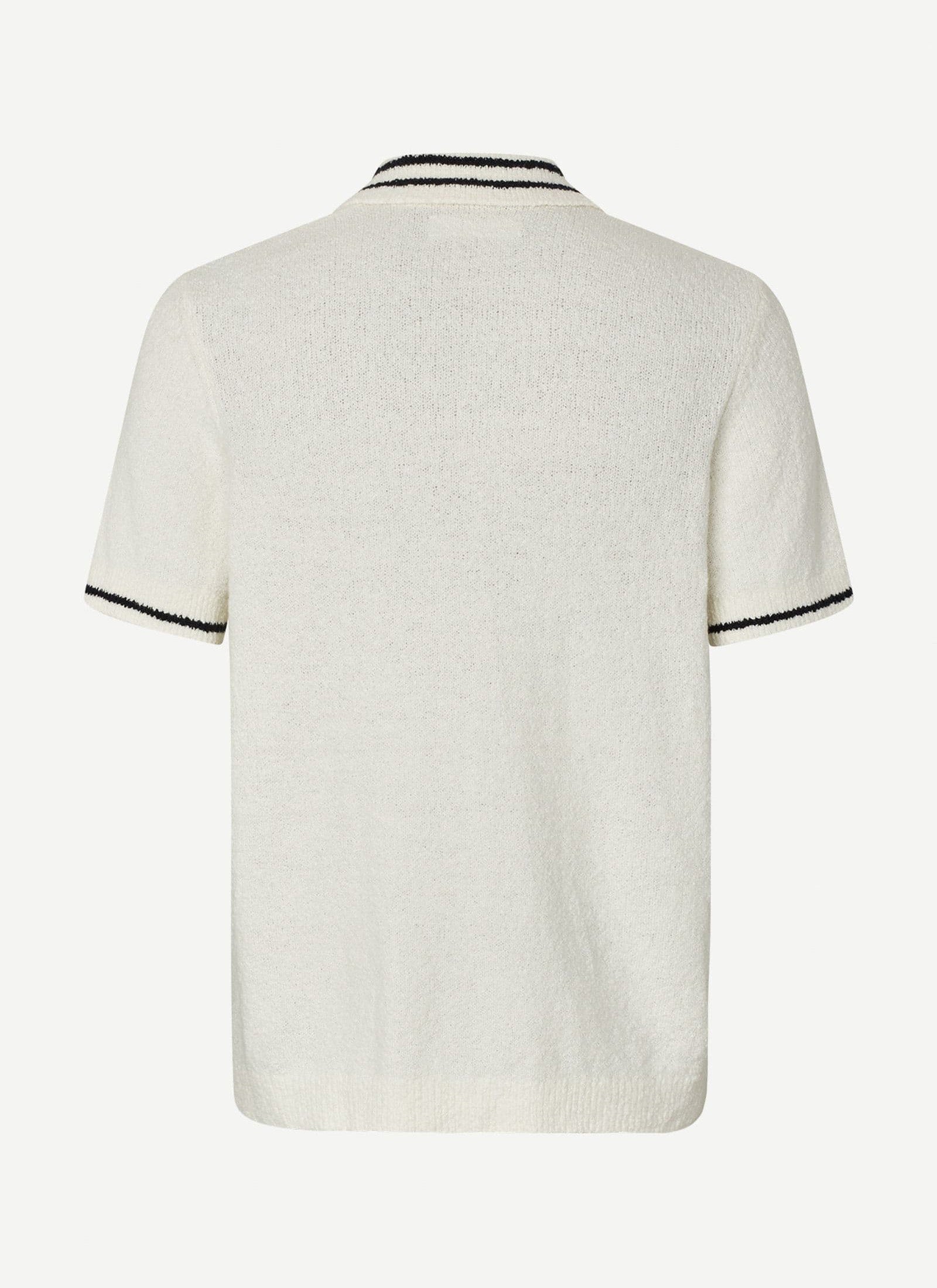 Samsoe Samsoe Sapedro Polo Top - Clear Cream