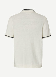 Samsoe Samsoe Sapedro Polo Top - Clear Cream