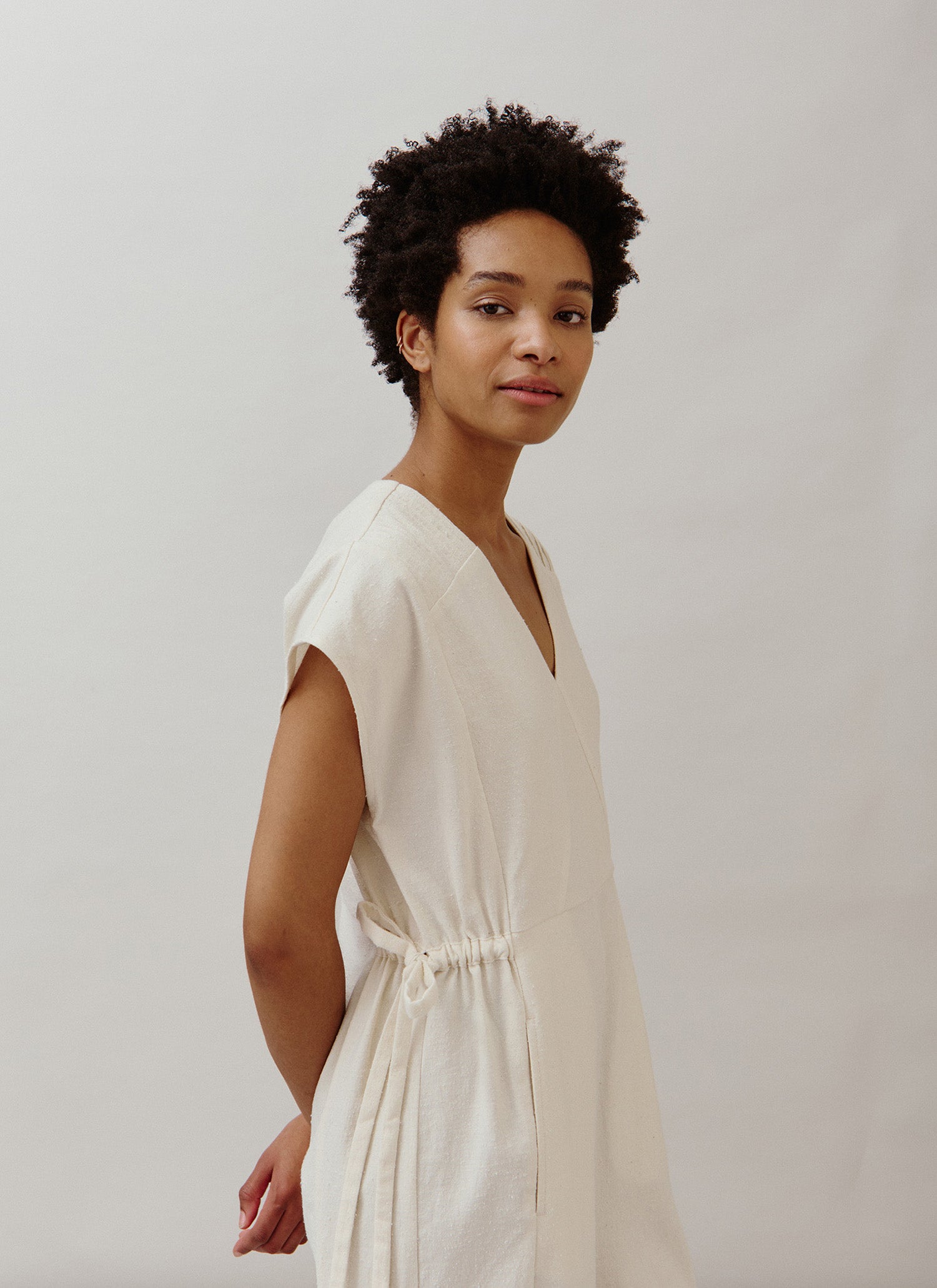 Sideline Ava Jumpsuit - Ecru