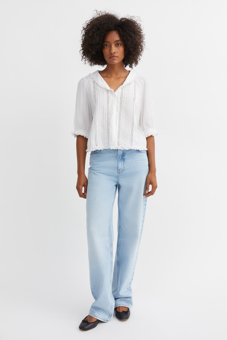 Skall Studio Magnolia Short Sleeve Blouse