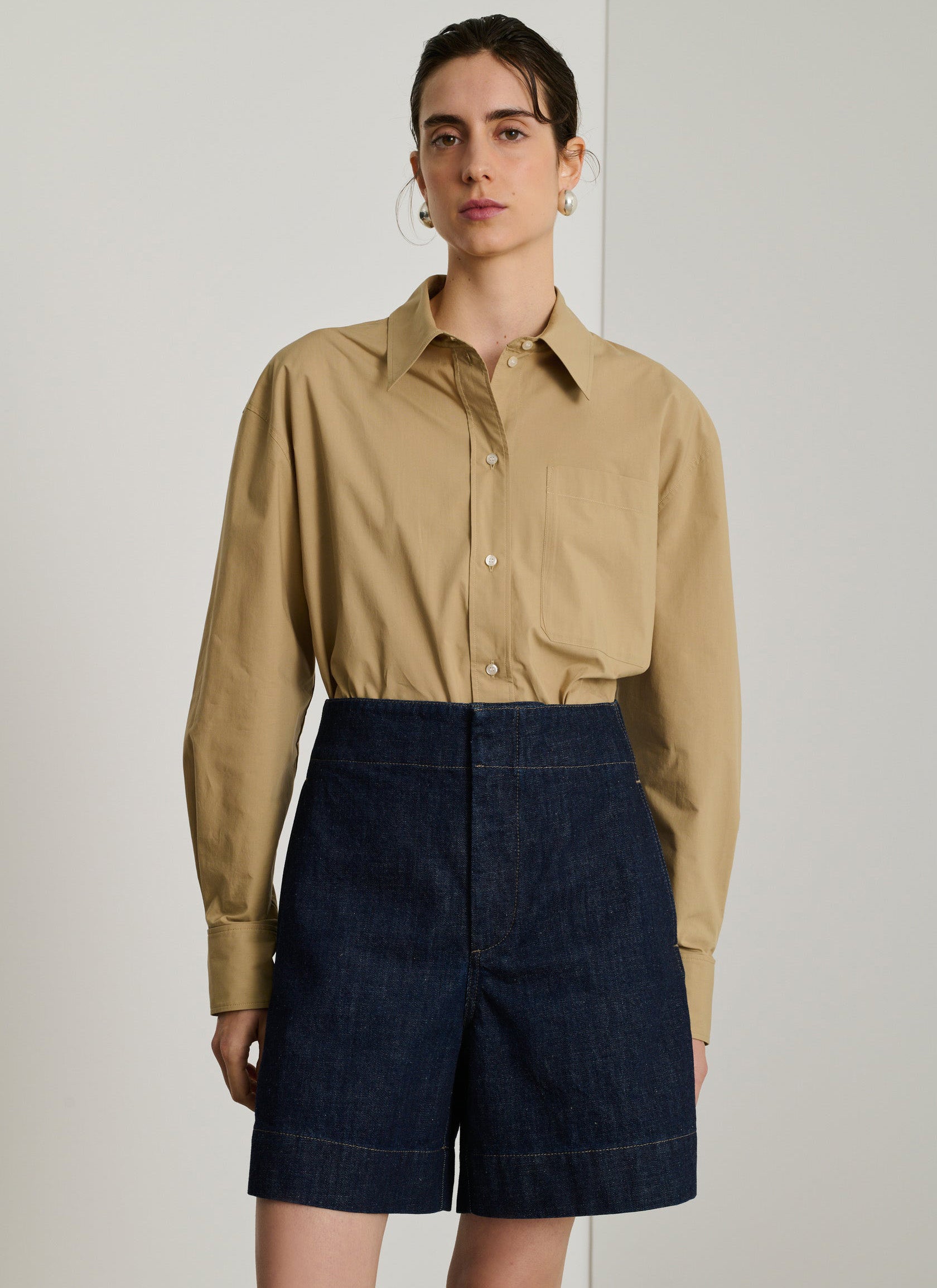 Soeur Emile Shorts - Raw Denim