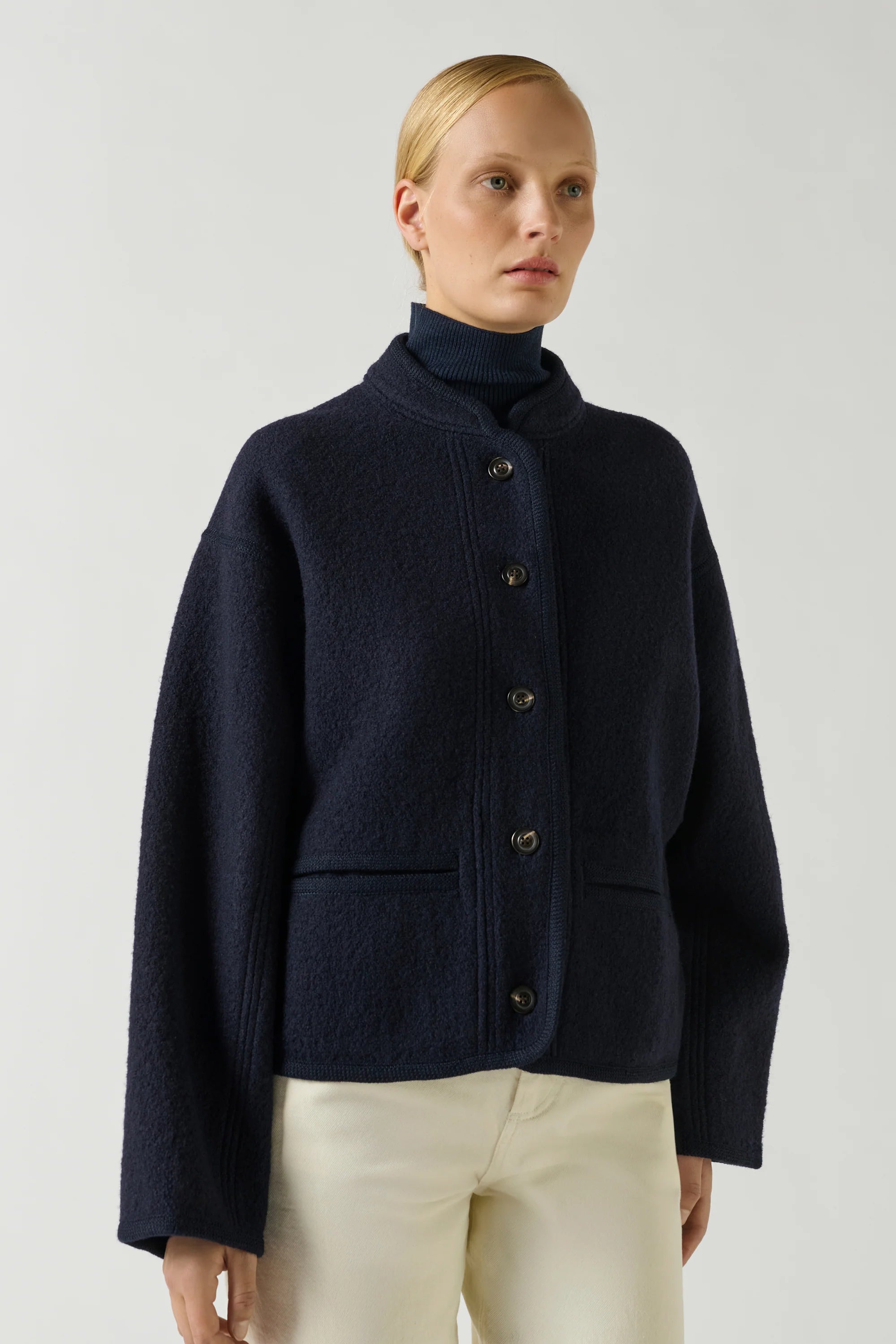 Soeur Olumpe Jacket - Navy