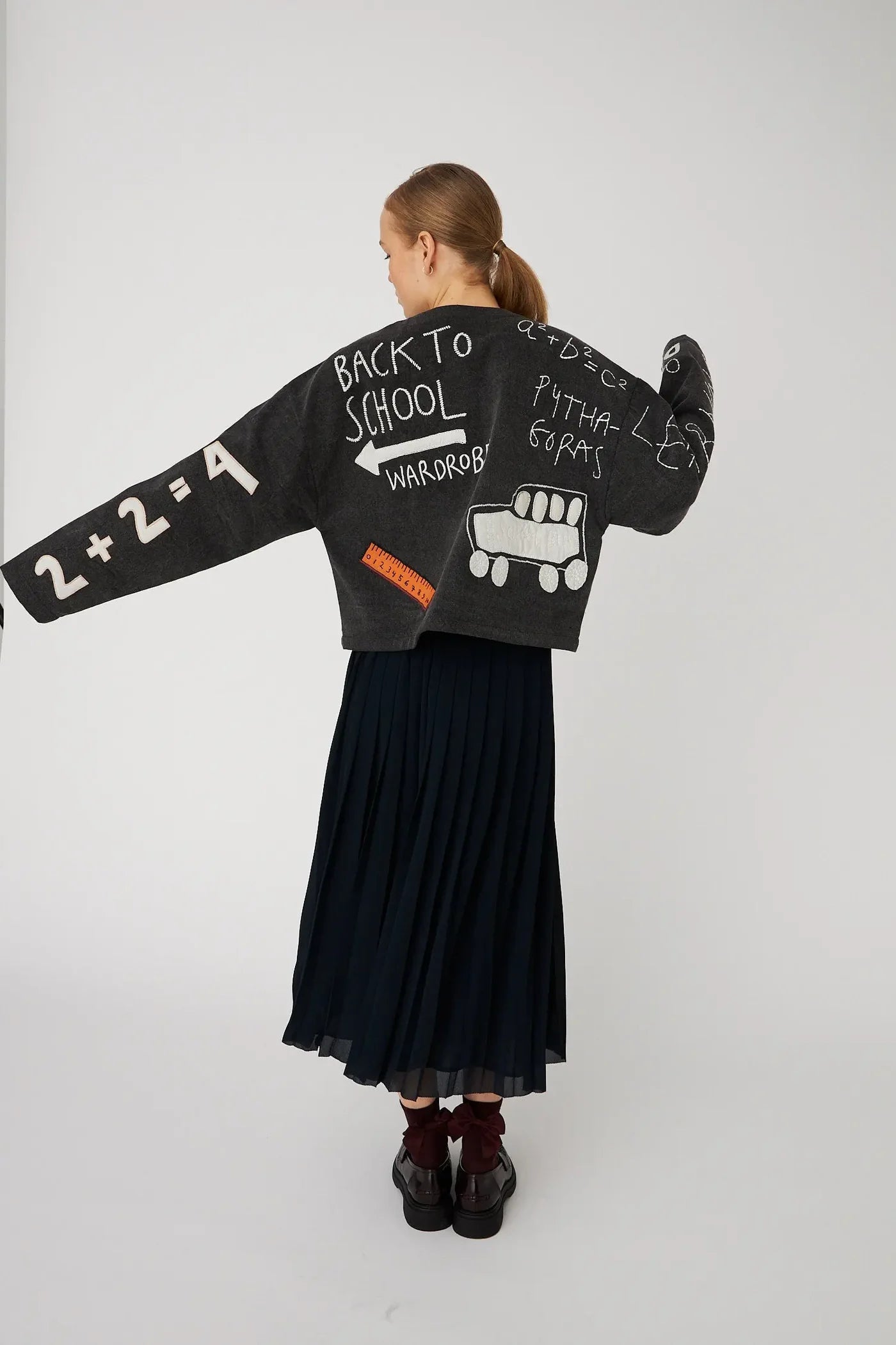 Stella Nova Back to School Ebroidered Jacket