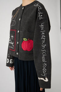 Stella Nova Back to School Ebroidered Jacket