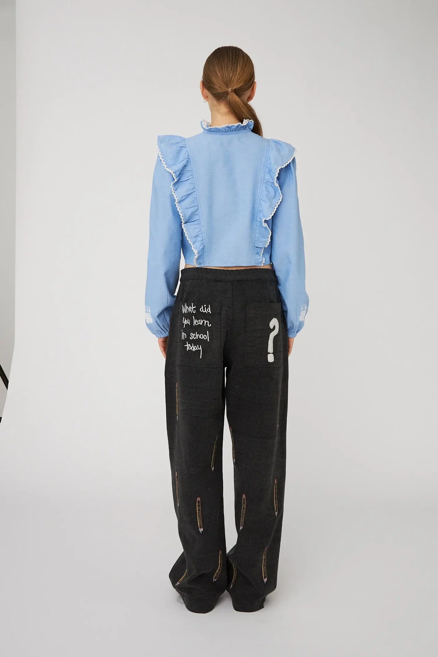 Stella Nova Bakc to School Embroidered Trousers