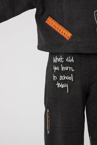 Stella Nova Bakc to School Embroidered Trousers