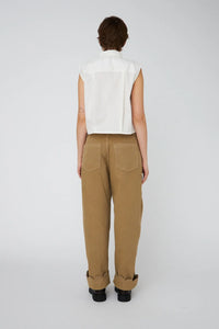 Stella Nova Low Waist Cotton Pants with Scallop Edge