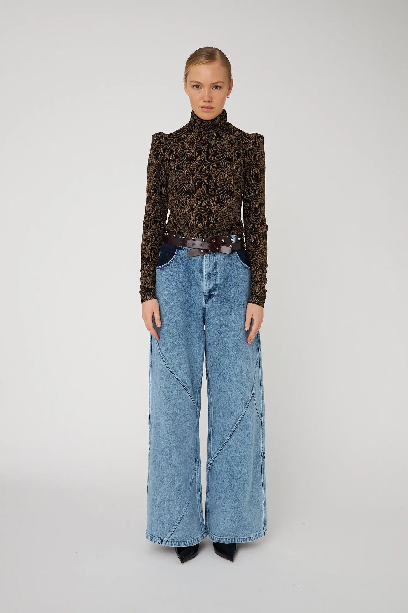 Stella Nova Sparkling Jersey Blouse