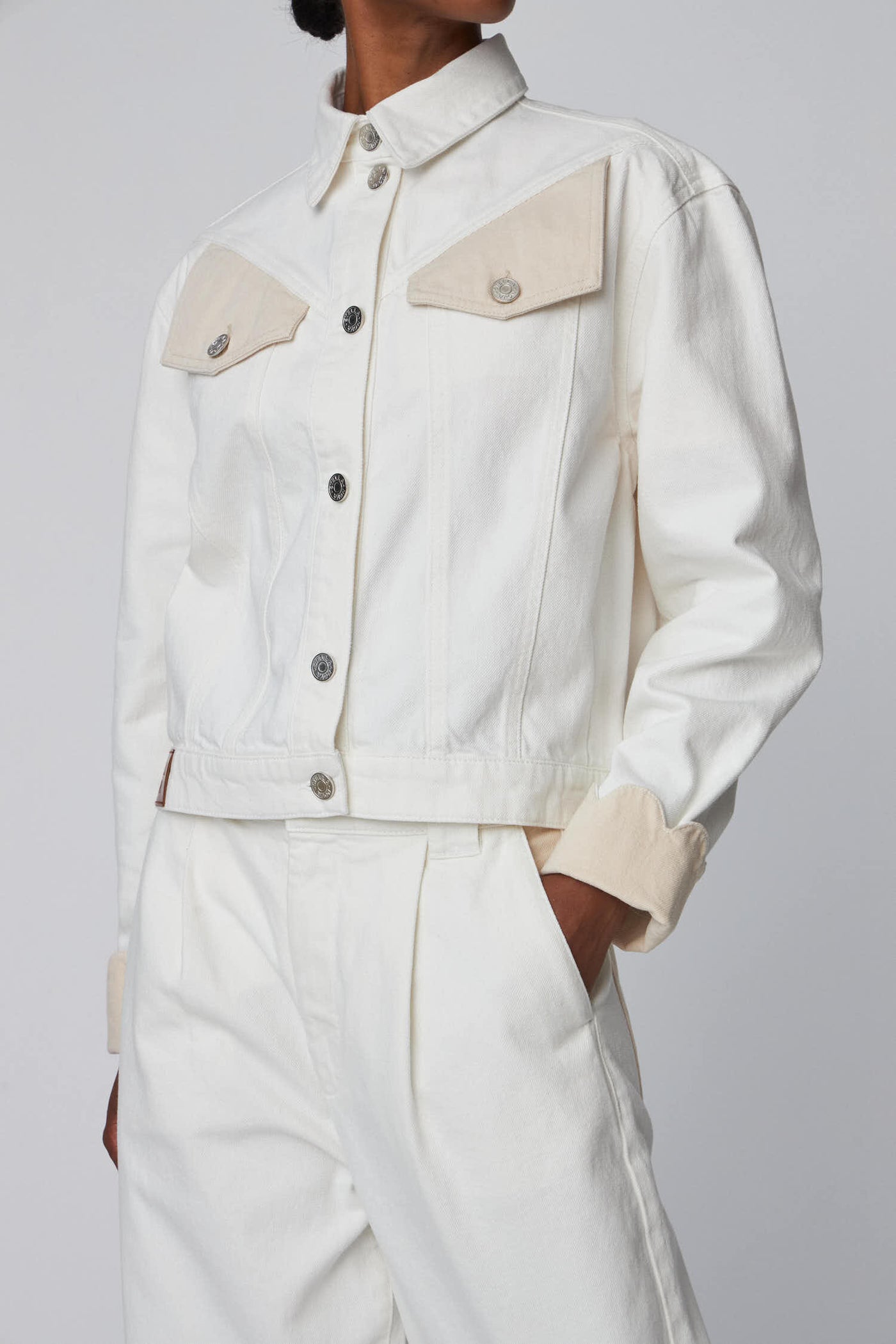 Stella Nova Two Tones Cotton Jacket